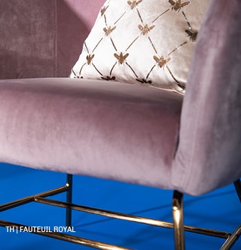inspiratie trends tips van trendhopper: fauteuil Royal in het lente interieur