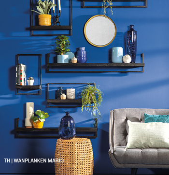 inspiratie trends tips van trendhopper: wandplank Mario in het lente interieur