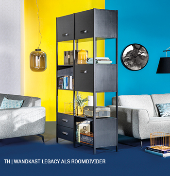 Trendhopper vakkenkast Legacy als roomdivider #kast #inspiratie