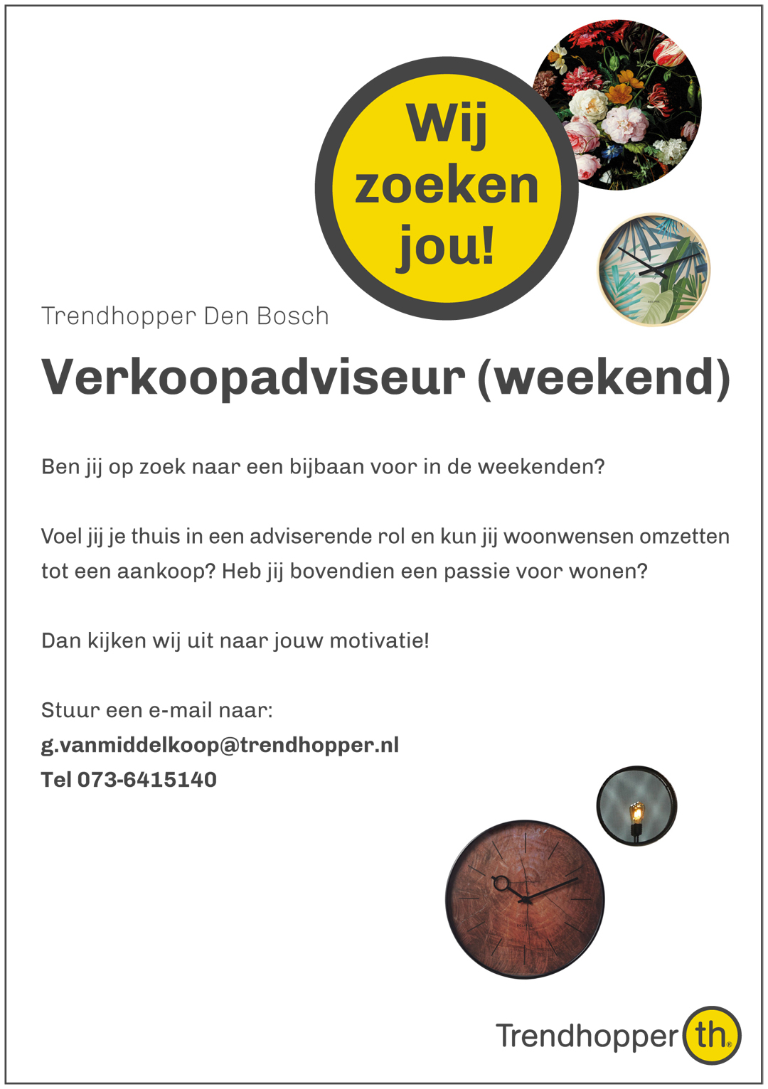 Werken bij | Trendhopper | interieur woonwinkels en webshop Werken bij | Trendhopper | interieur woonwinkels en webshop