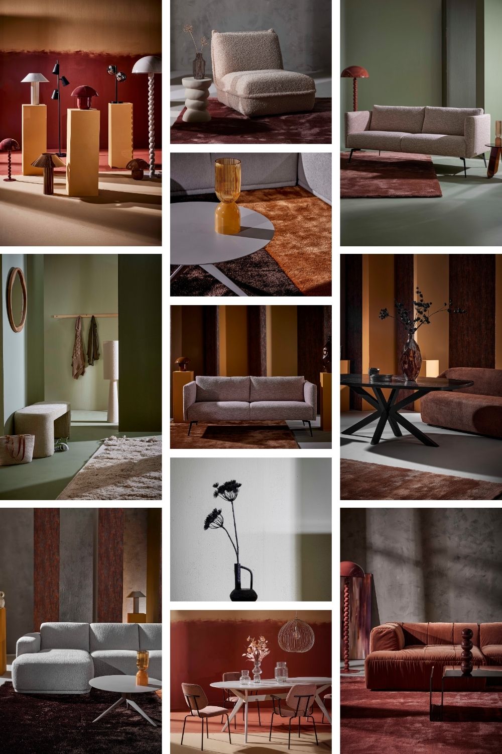 Kleuren en behang Colourful Escape