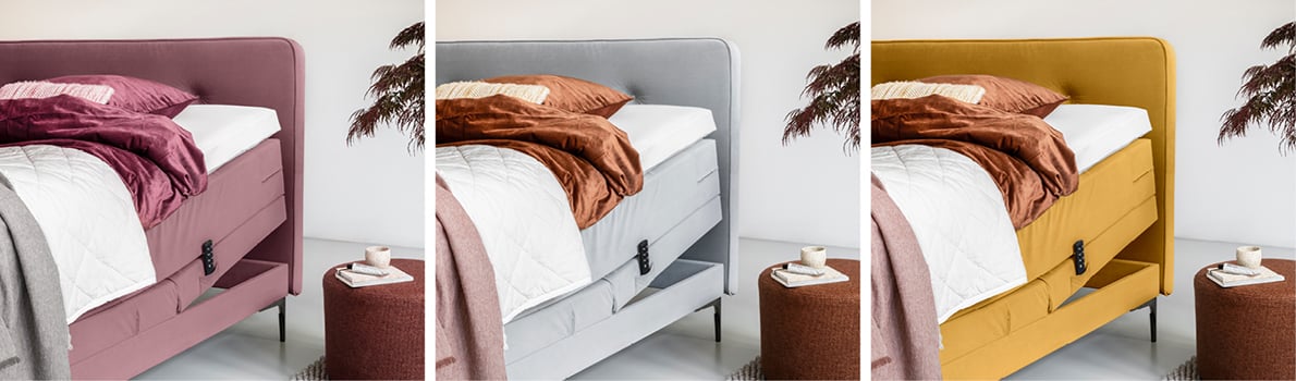 Boxspring Flevo in diverse kleuren