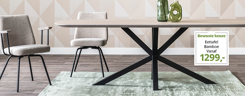 Bamboe eettafel