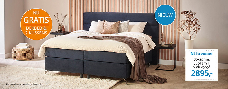 Boxspring Subliem II vlak