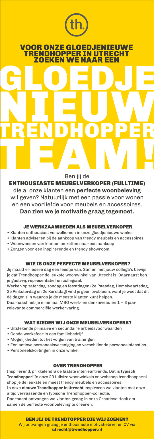 werken bij TH Utrecht