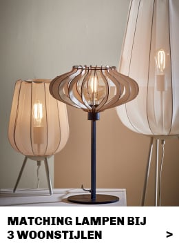 Deze lampen passen perfect bij deze 3 woonstijlen