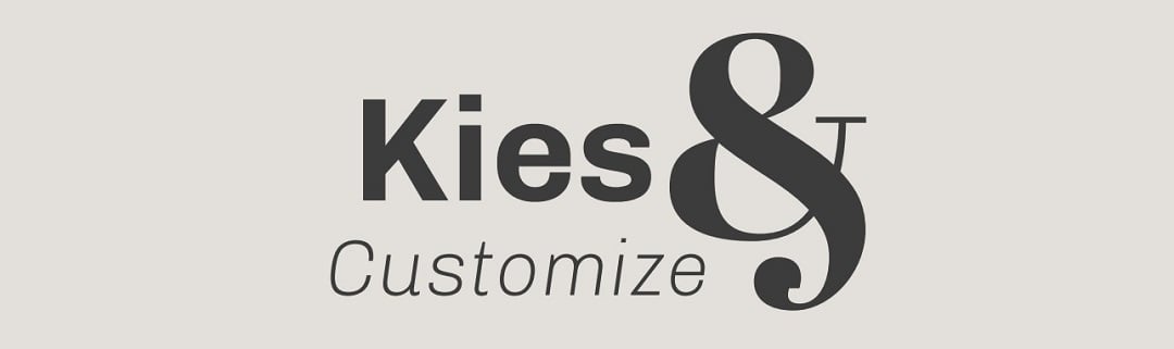 Kies & Customize logo