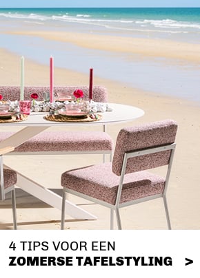 4 tips voor het stylen van je zomerse tafel