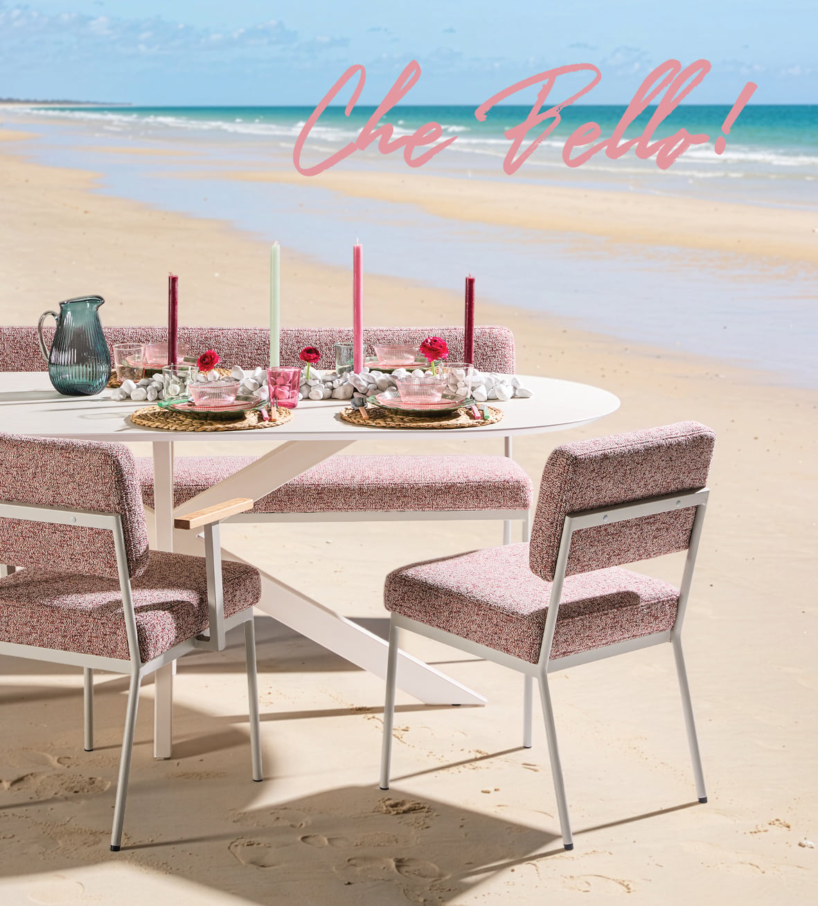 Zomerse tafelstyling
