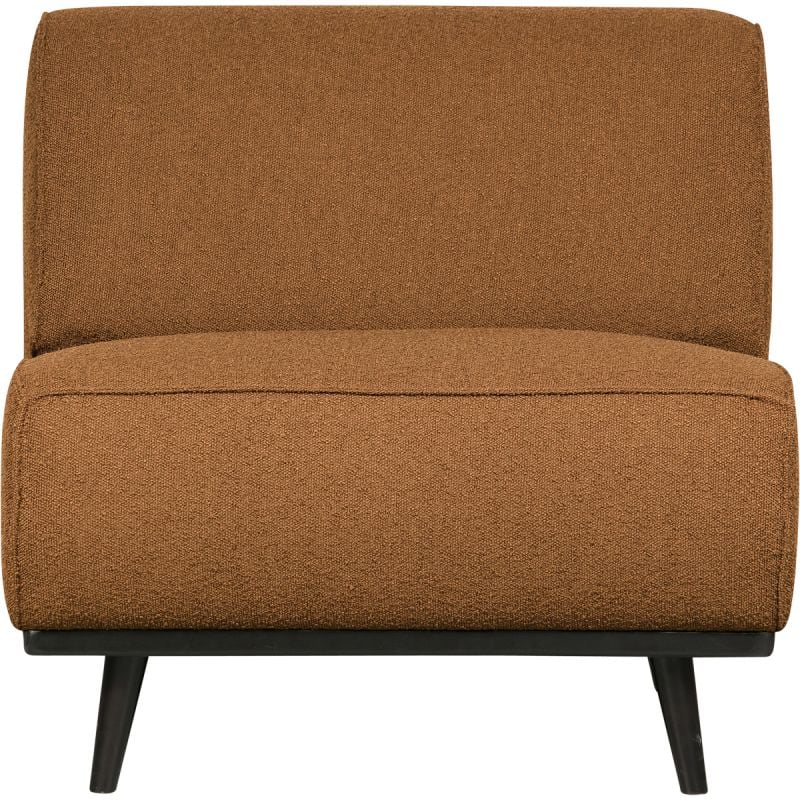 BePureHome Fauteuil 'Statement' Bouclé, kleur Butter