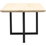Eettafel Conroe met metalen U-poot dubbel