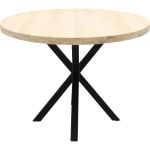 Eettafel Aspen ovaal met spinpoot 5x5