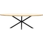 Eettafel Aspen ovaal met spinpoot 5x5