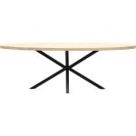 Eettafel Aspen ovaal met spinpoot 5x5