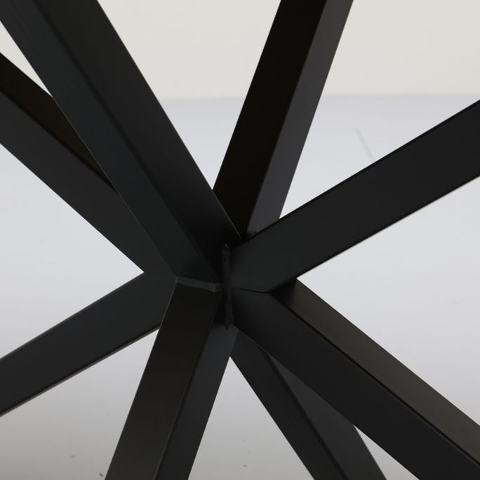 Eettafel Aspen ovaal met spinpoot 5x5