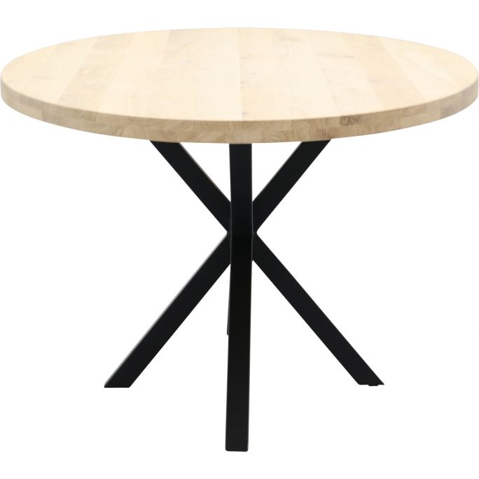 Eettafel Aspen ovaal met spinpoot 5x5