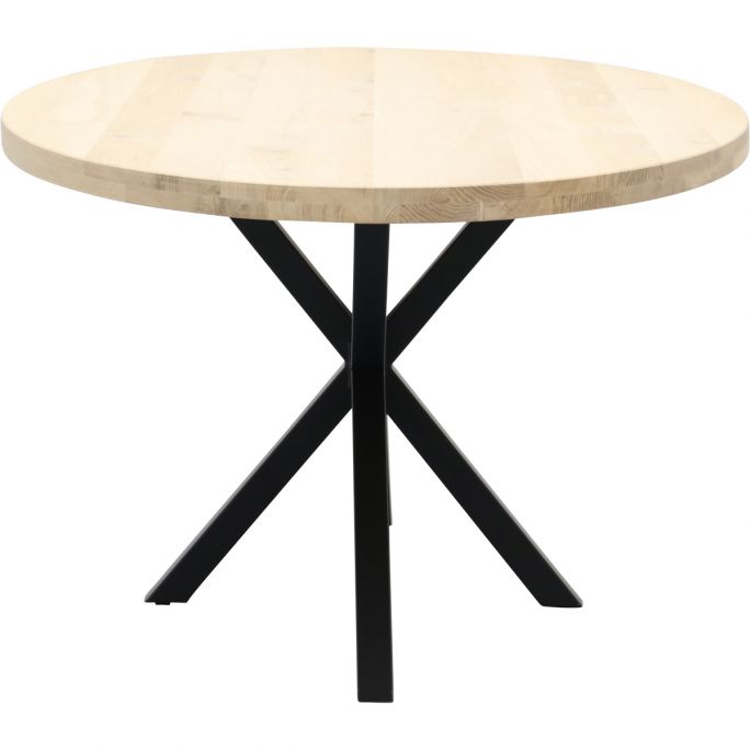 Eettafel Aspen ovaal met spinpoot 5x5