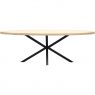 Eettafel Aspen ovaal met spinpoot 5x5