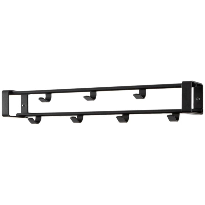 Kapstok Rex 1 zwart 60x10cm afbeelding