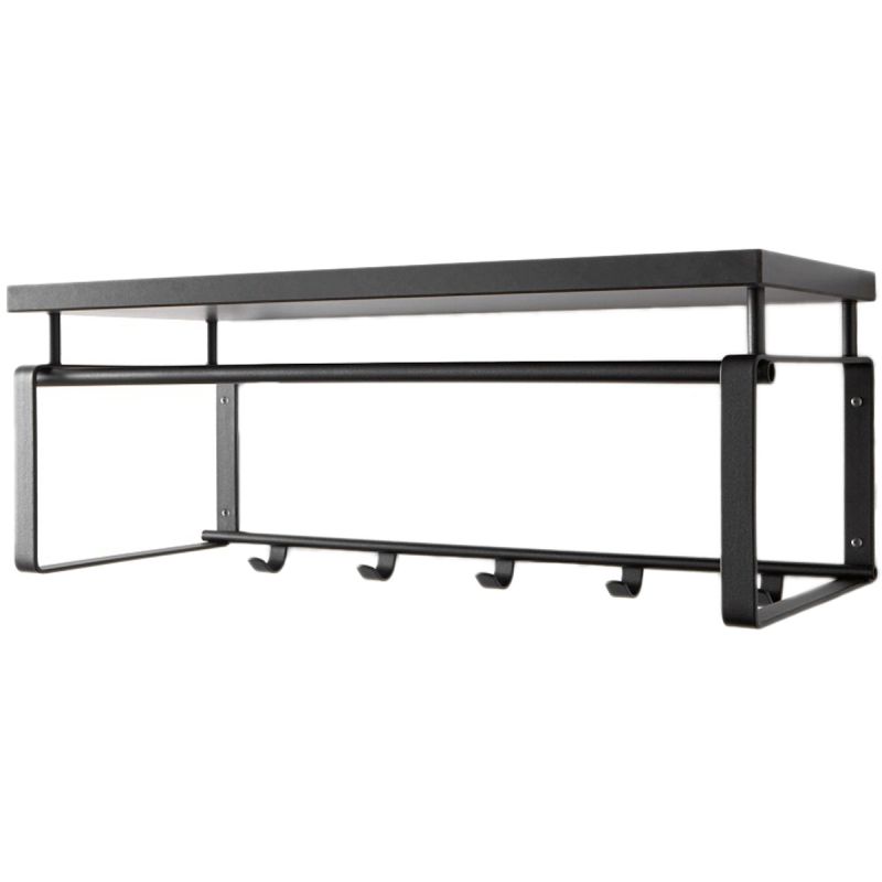 Kapstok Rex 3 zwart 70x28cm afbeelding