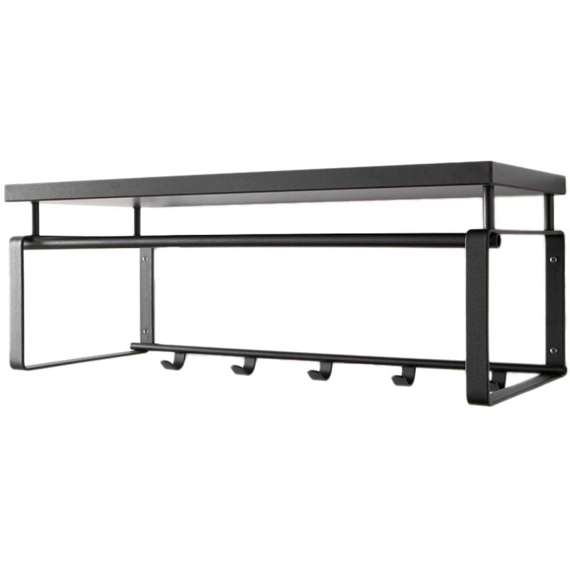 Kapstok Rex 3 zwart 70x28cm