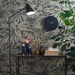 Vloerlamp Bodin zwart met goud