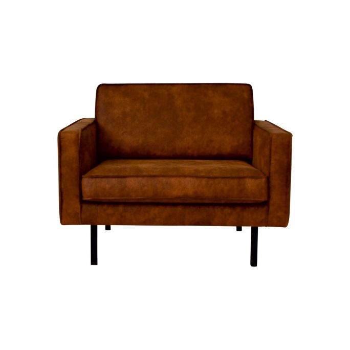 Fauteuil Jolly in Preston Cognac