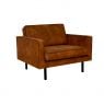 Fauteuil Jolly in Preston Cognac