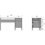 Bureau Maud 1 deur/1  lade
