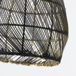 Vloerlamp Madita zwart goud