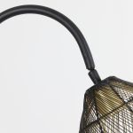 Vloerlamp Madita zwart goud