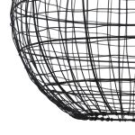 Hanglamp Mik 46cm doorsnee mat zwart