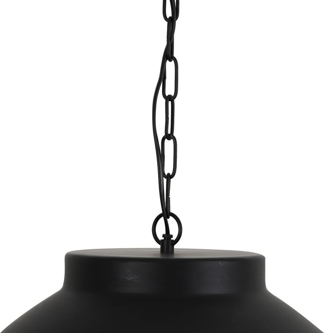 Hanglamp Kylie 60x42cm zwart goud