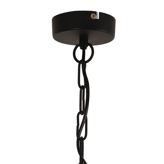 Hanglamp Kylie 60x42cm zwart goud
