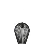 Hanglamp Amber 19x26cm zwart