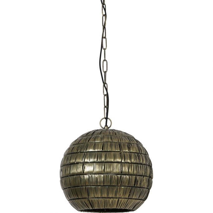 Hanglamp Kimmy antiek brons