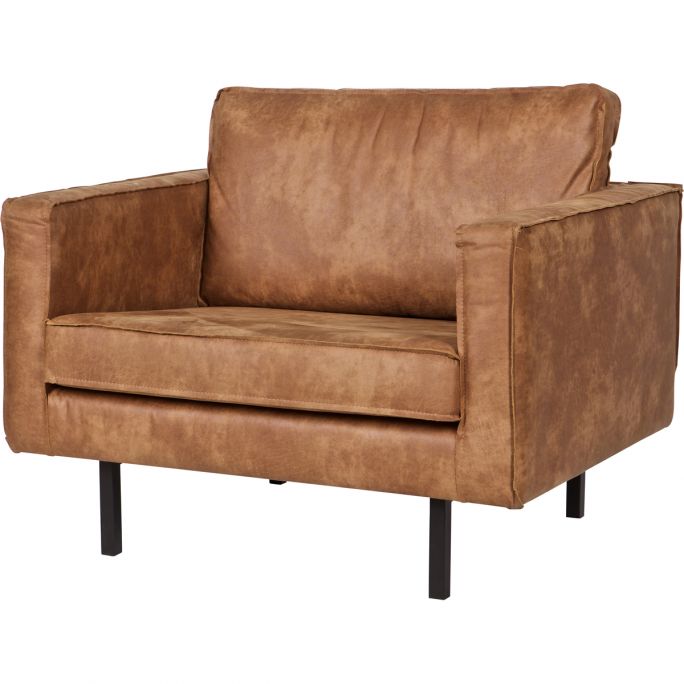 Fauteuil Rodeo cognac