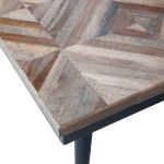 Rhombic Salontafel 120x60cm hout/metaal