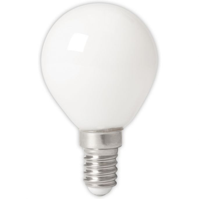 Calex LED Full Glass Filament Ball-lamp 240V 3,5W 350lm E14 P45, Softline 2700K CRI80 Dimmable, energy label A++