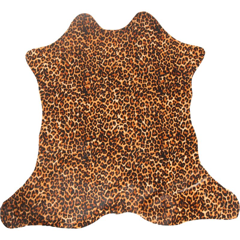 Koeienhuid Mini Leopard camel