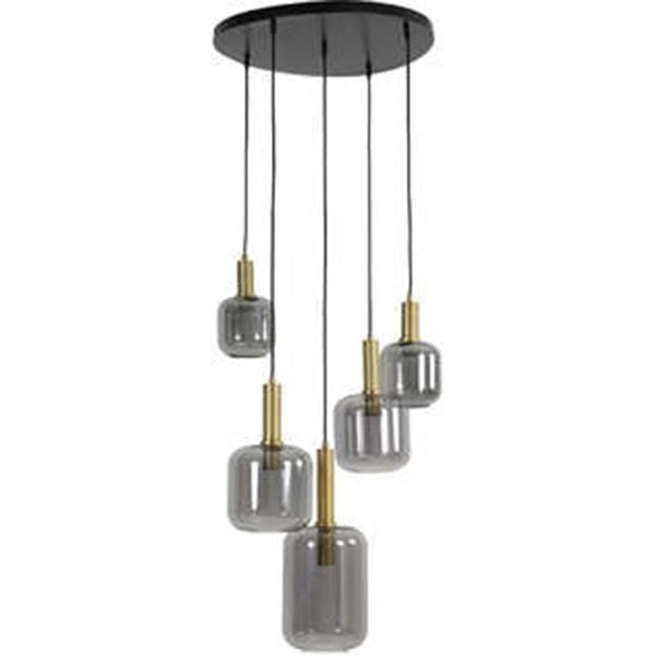 Hanglamp Loki 5-lichts rond