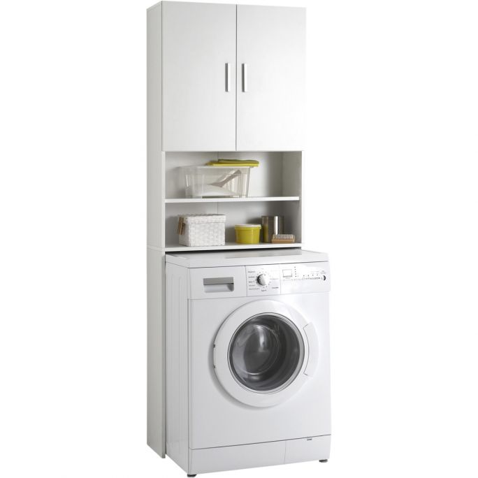 Wasmachinekast Olst - wit