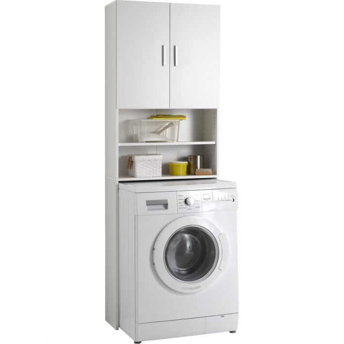 Wasmachinekast Olst - wit