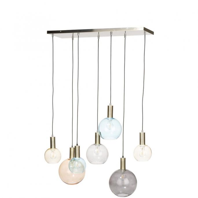 verrader Siësta Spotlijster Gaby hanglamp 7*e27 Coco Maison | Trendhopper.nl