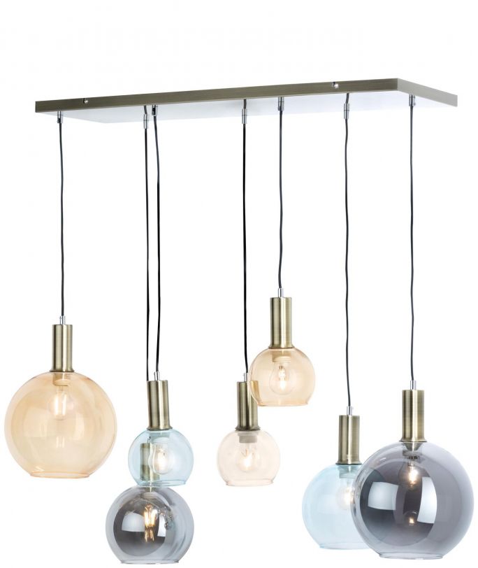 zwavel Coöperatie Mijnenveld Gaby hanglamp 7*e27 Coco Maison | Trendhopper.nl