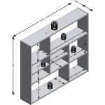 Wandplank Meppel - zandeiken