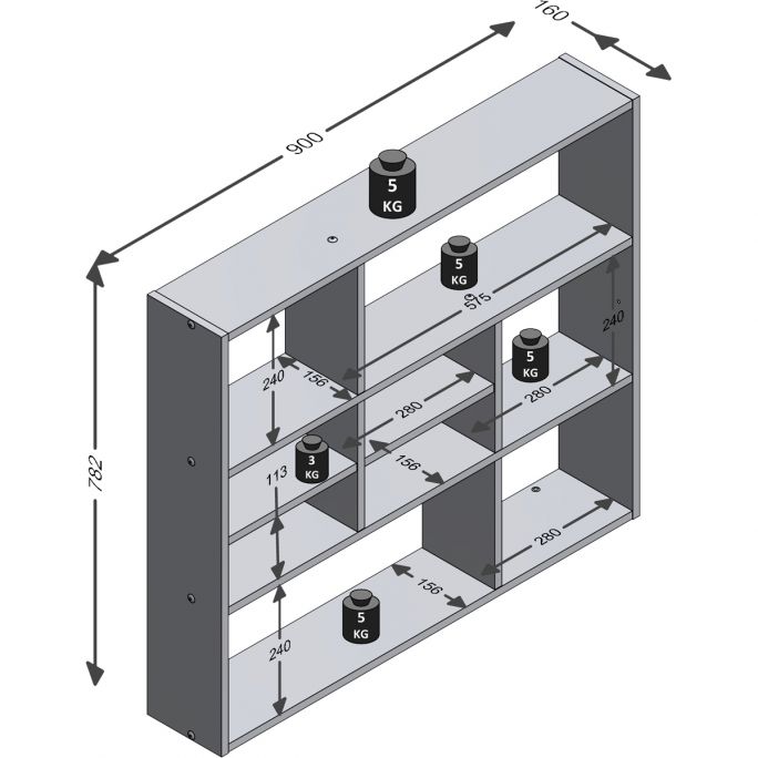 Wandplank Meppel - zandeiken