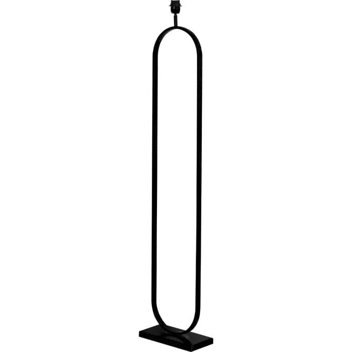 Lampvoet Filip zwart 142cm hoog
