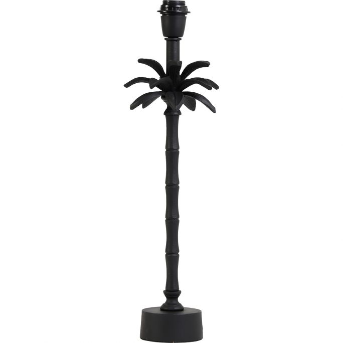 Lampvoet Palmspring 56cm hoog zwart