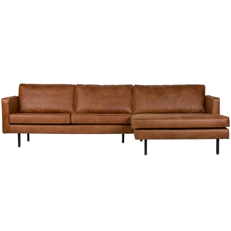 Image of Chaise Longue Rodeo rechts Cognac
